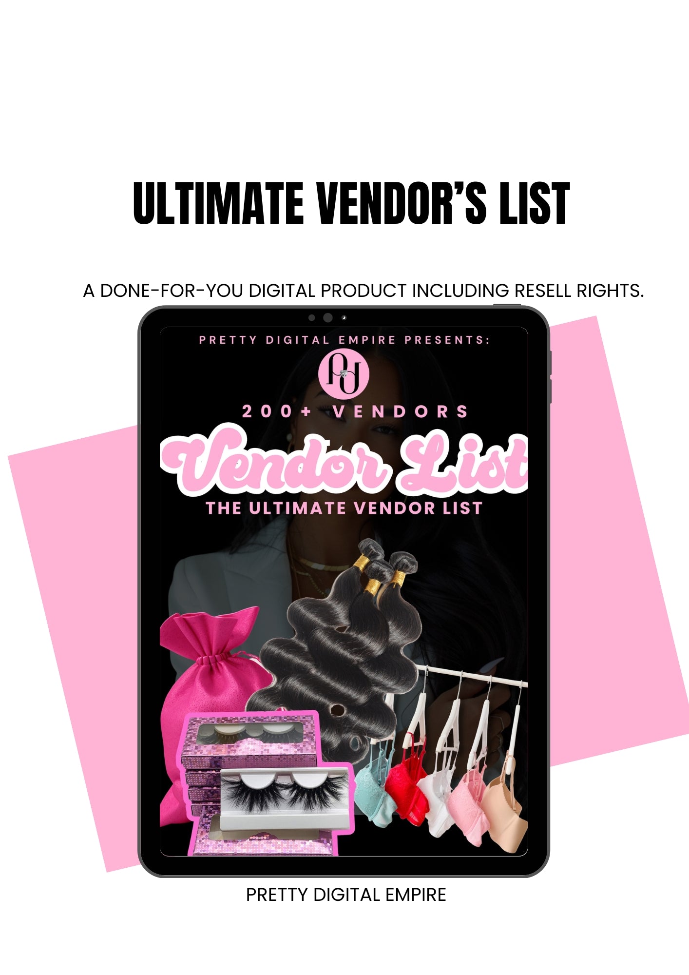 Ultimate Vendor's List